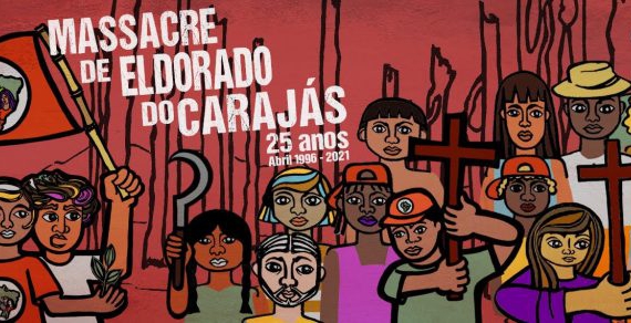 Jornada Nacional de Lutas do MST marca os 25 anos do massacre de Eldorado dos Carajás