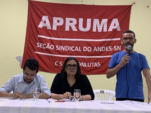 Novo presidente da APRUMA  fala das ameaças do governo Bolsonaro