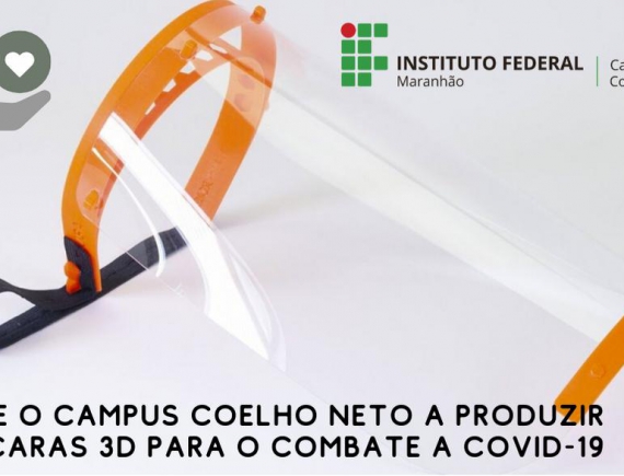 Vaquinha Virtual para criação de máscaras 3D no IFMA-Campus Coelho Neto