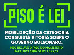 Bolsonaro engana professores e STF garante piso salarial
