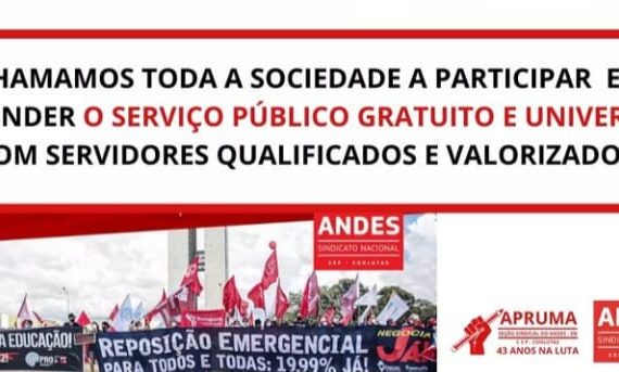 Greve geral – Mobilização em defesa do serviço público no Brasil