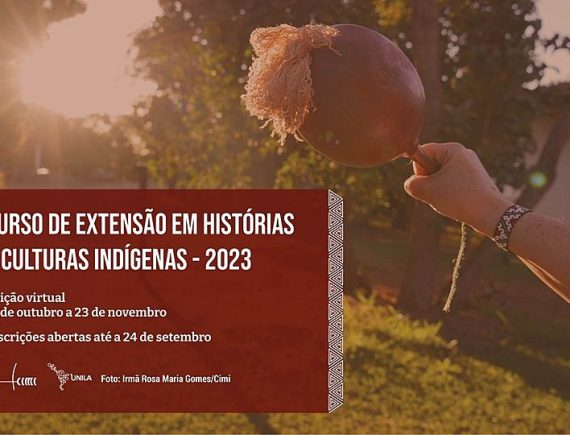 Curso de Histórias e Culturas Indígenas! Inscrições encerram dia 24 de setembro