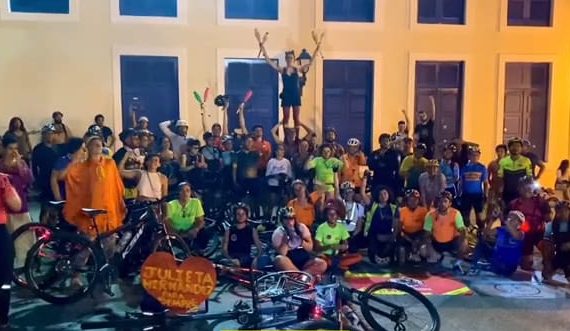 Justiça! Ciclistas homenageiam Julieta Hernández em São Luís