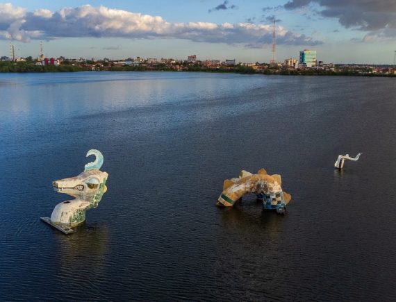 Lixo, esgoto a céu aberto e chuva de insetos na Lagoa da Jansen