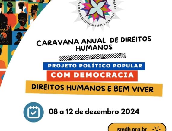 Caravana de Direitos Humanos do Maranhão debate democracia, bem viver e justiça social em 2024