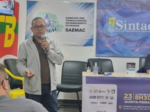 Saneamento é direito humano: sindicato representa o Maranhão em encontro nacional