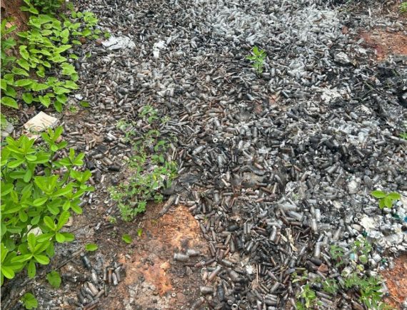 Lixo hospitalar é descartado em território quilombola no Maranhão